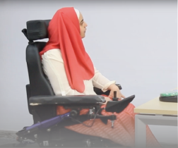عرض عن خدمات المقدمة للأشخاص ذوي الإعاقات الشديدة والمتعددة بتقنية تحويل الكلام المكتوب إلى صوت