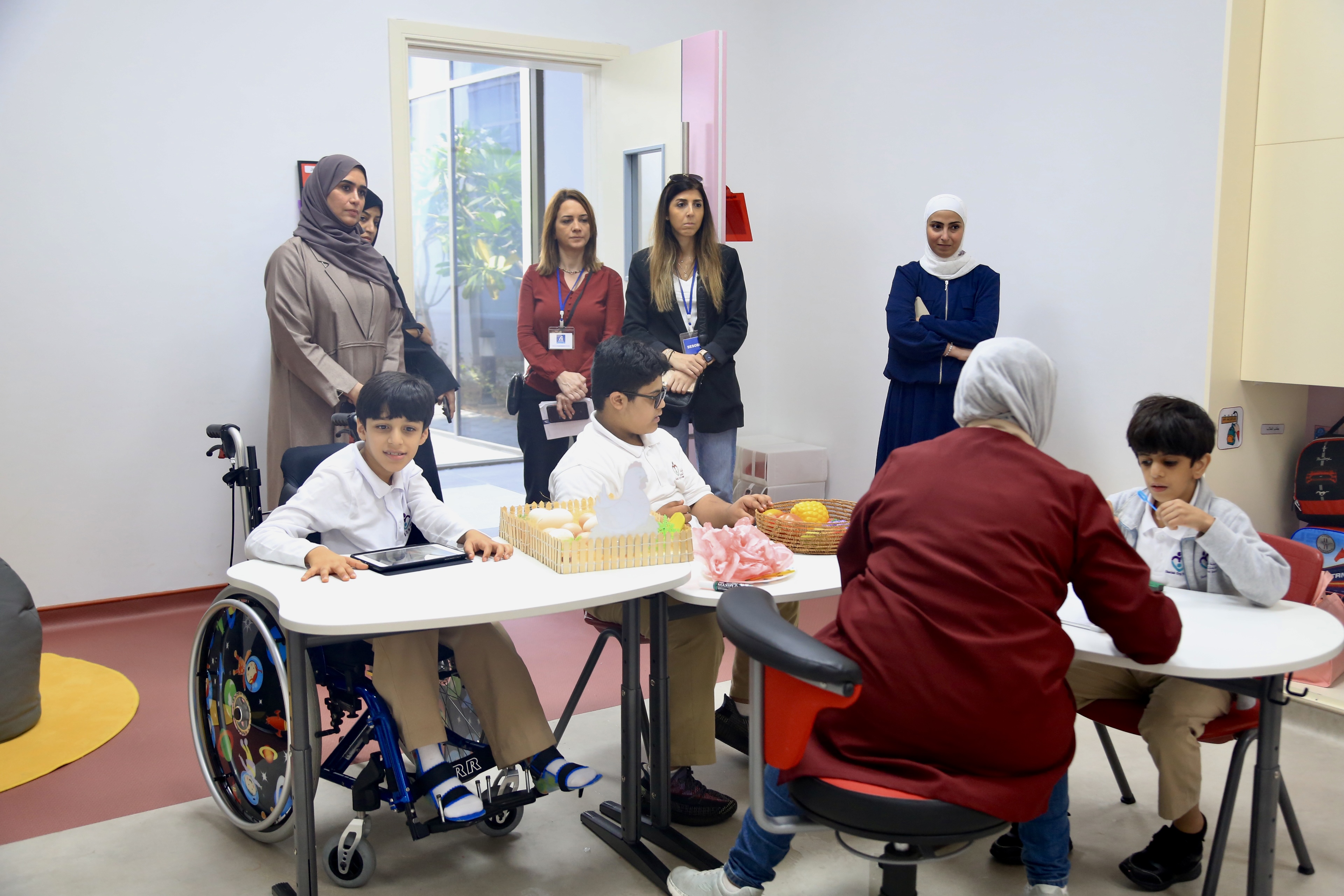 A Delegation from Lebanese Takreem Foundation Visits SCHS
